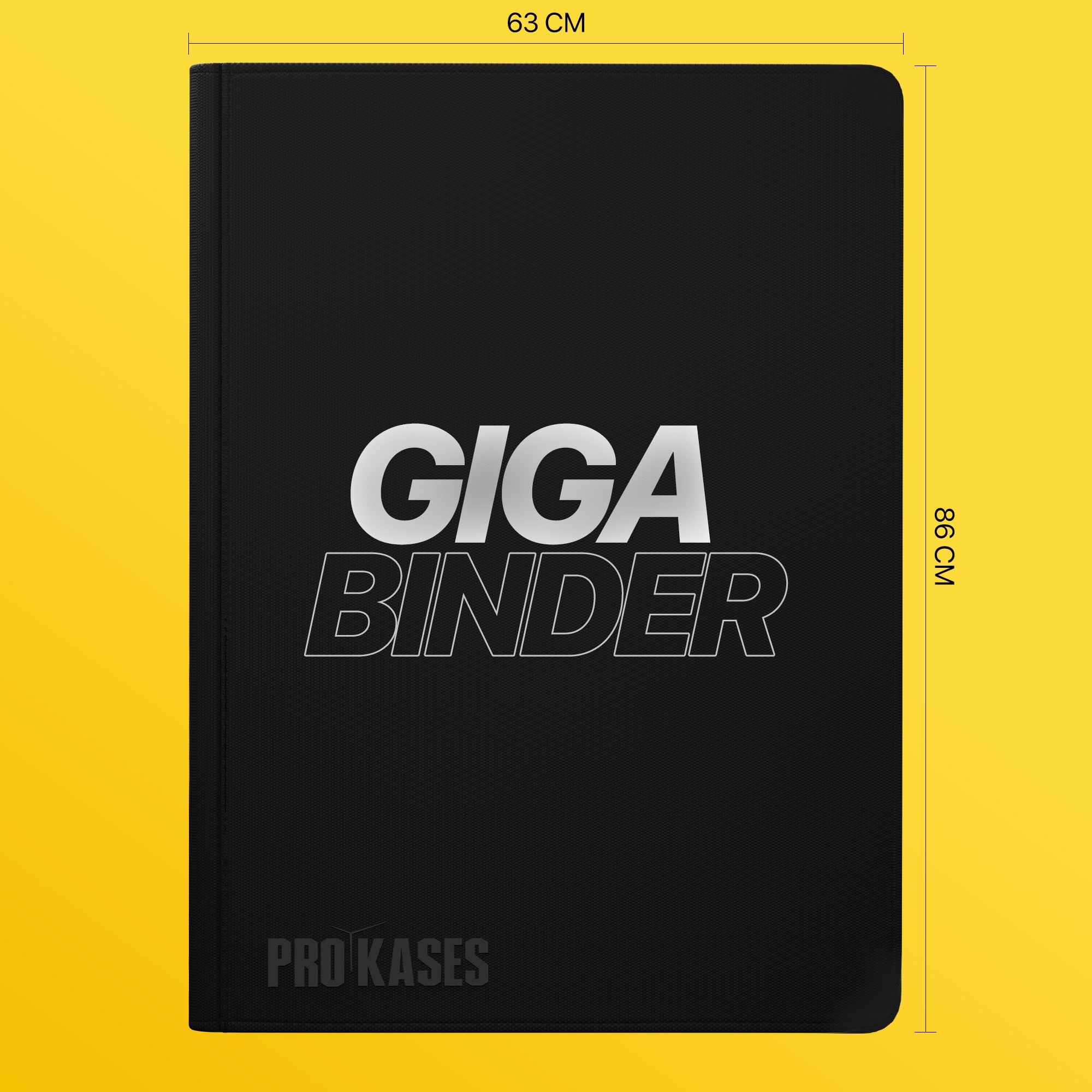 GIGA CLASSEUR COULEUR NOIR 2304 CARTES 8X8