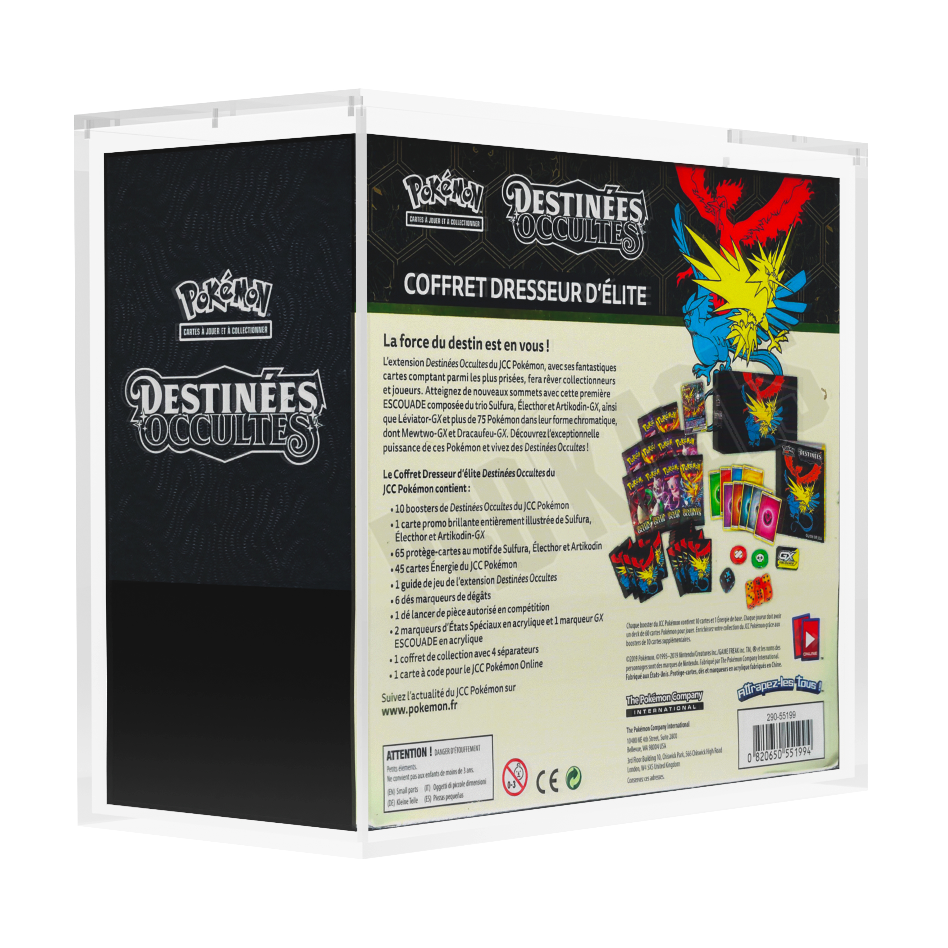 Acrylic Protection for ETB (Elite Trainer Boxes)