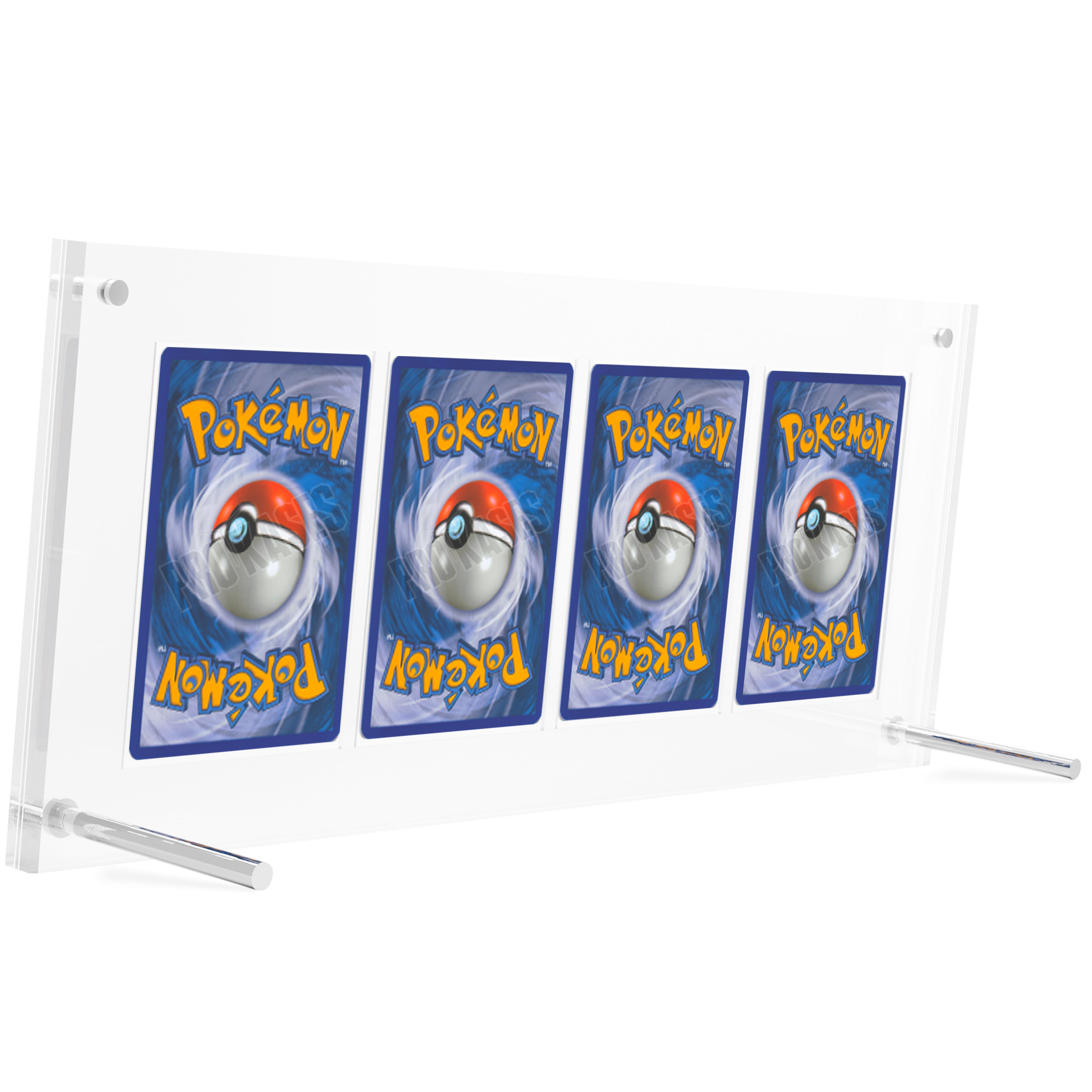 Acrylic protection for 4 cards