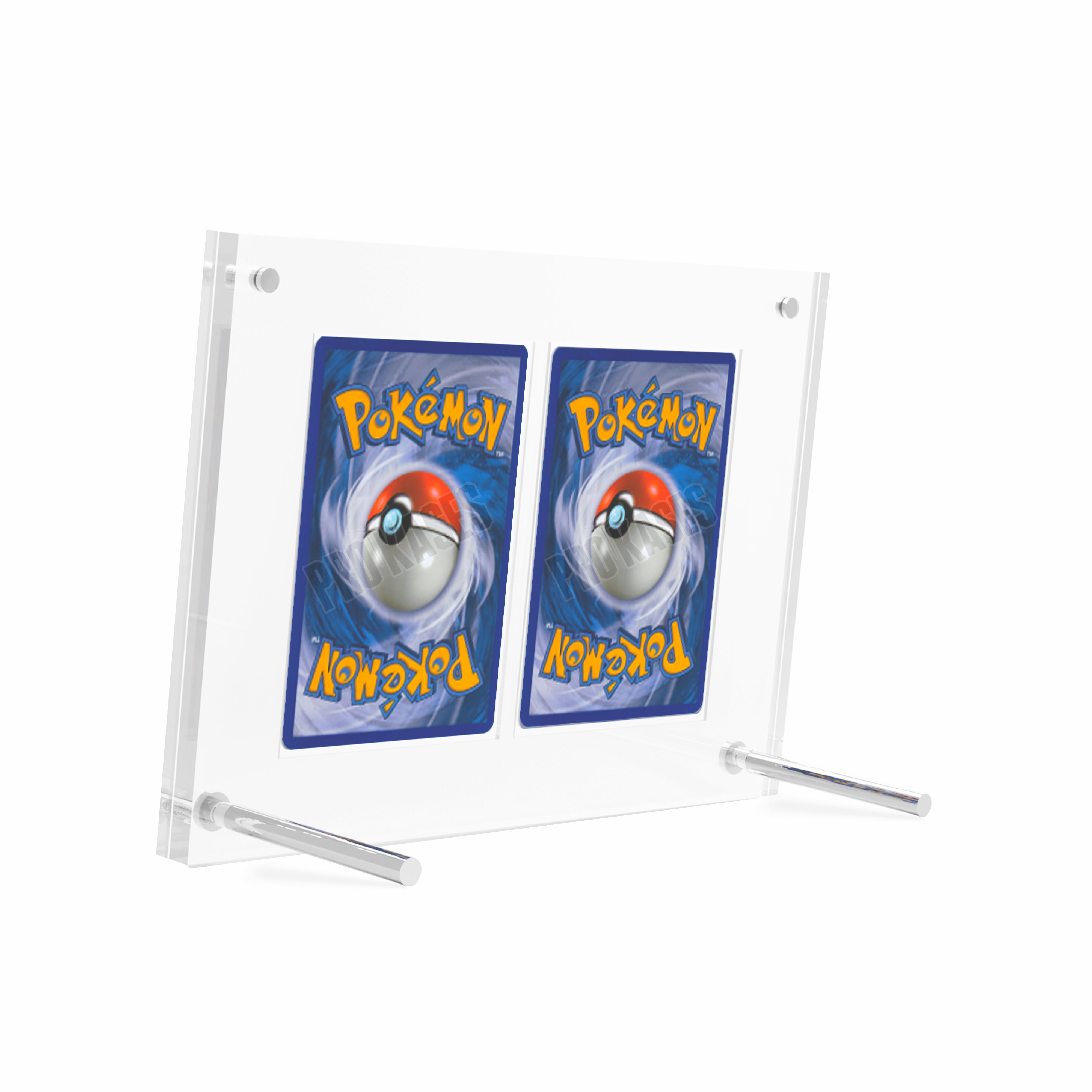 Acrylic protection for 2 cards