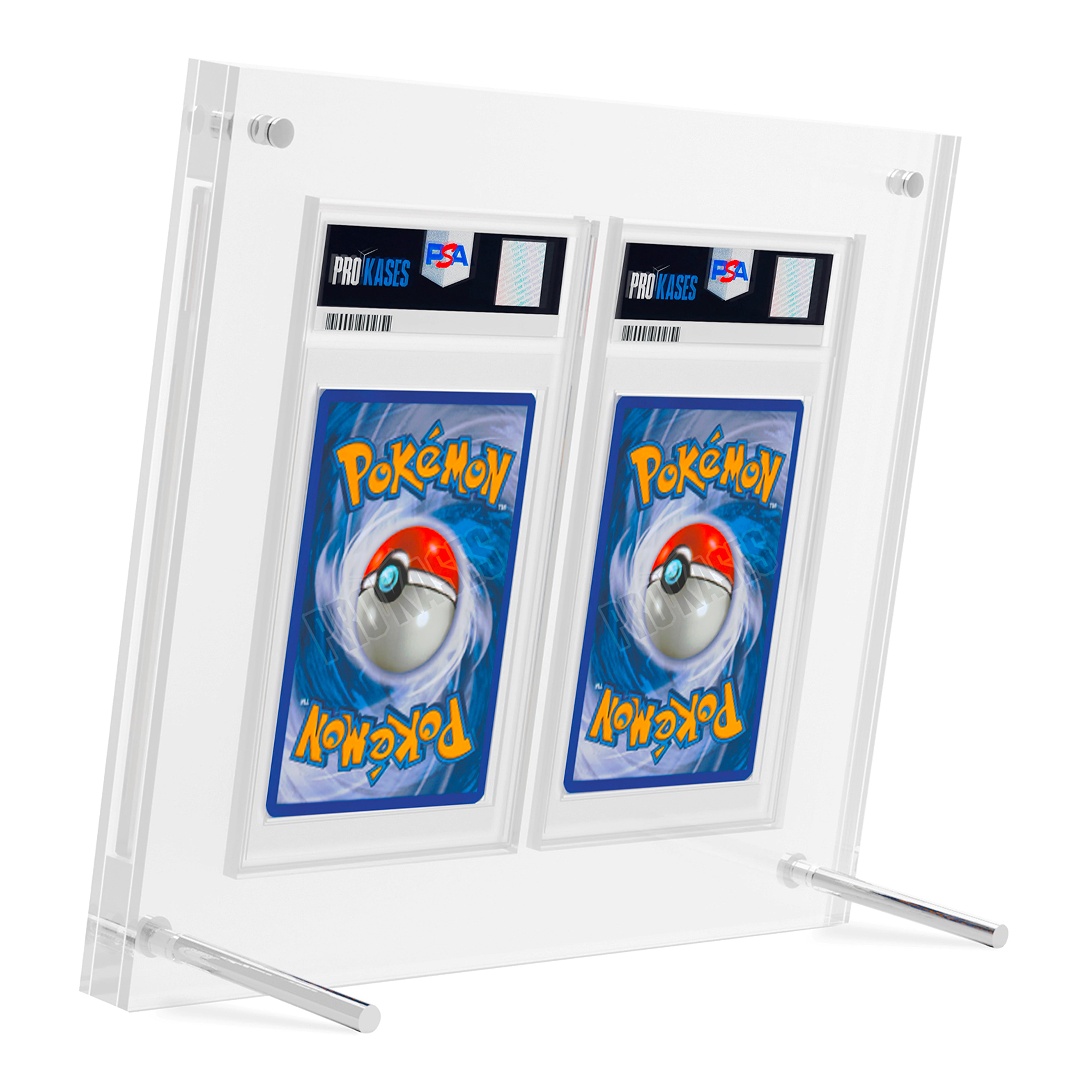 PROTECTION ACRYLIQUE POUR 2 CARTES GRADÉES PSA