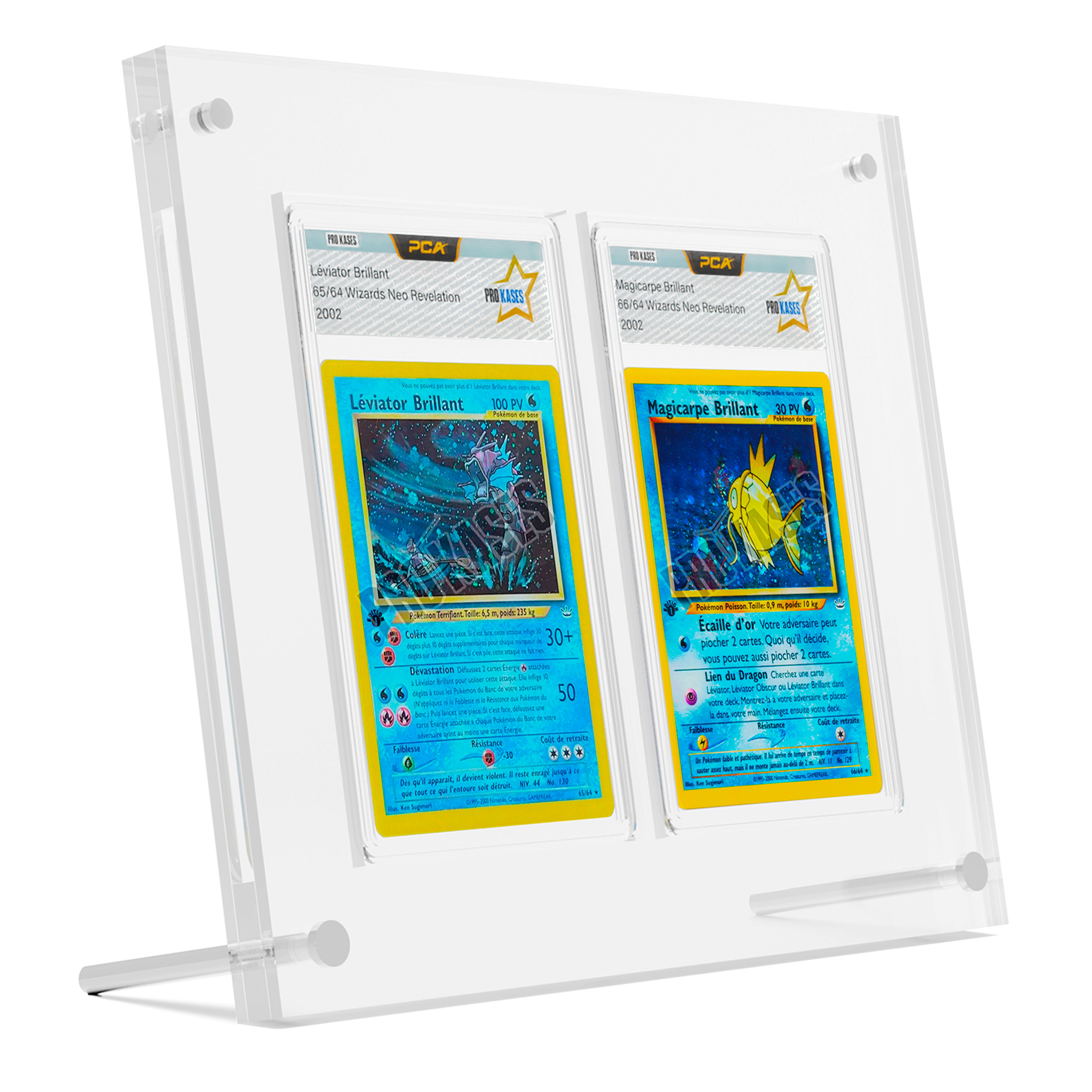 PROTECTION ACRYLIQUE POUR 2 CARTES GRADÉES PCA