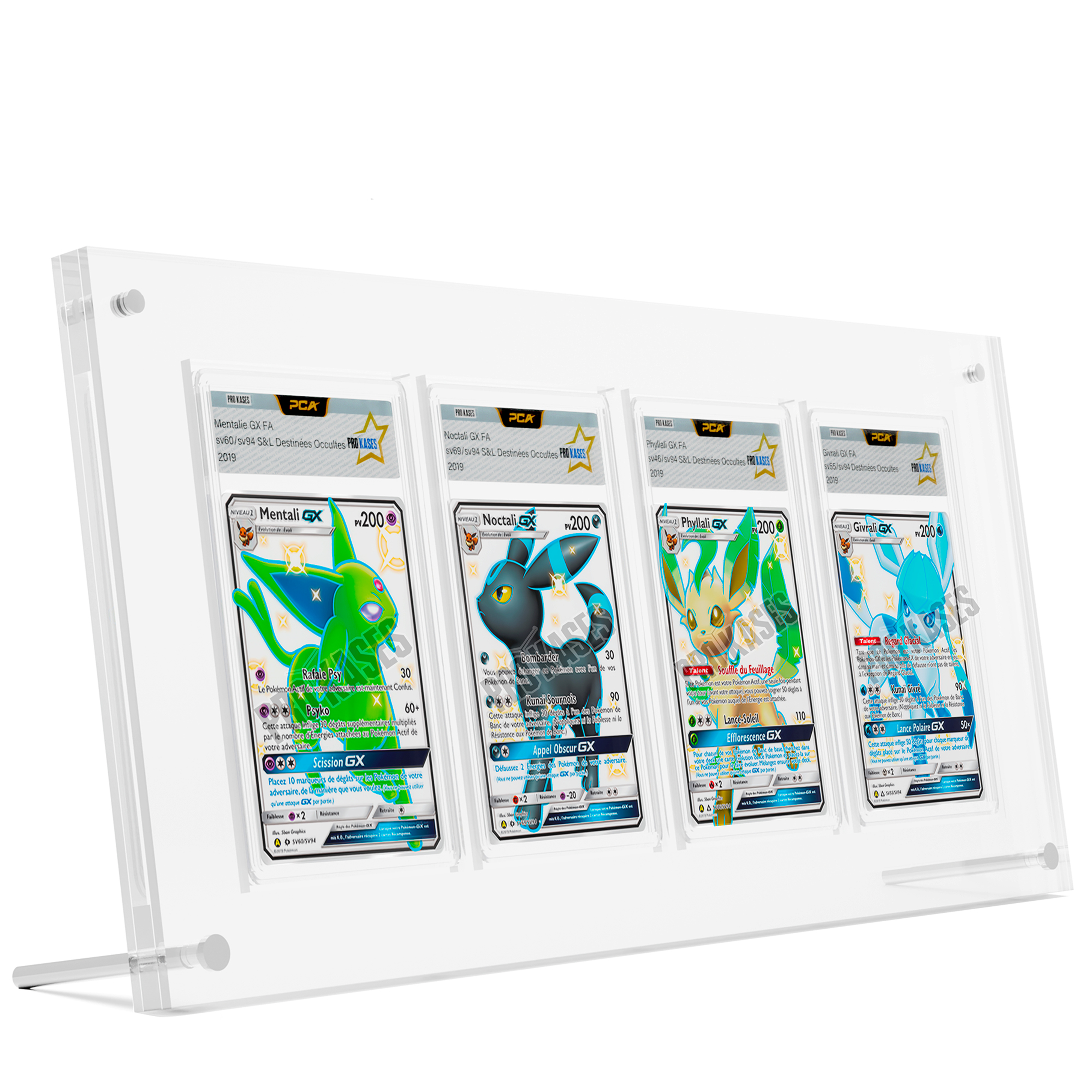 PROTECTION ACRYLIQUE POUR 4 CARTES GRADÉES PCA
