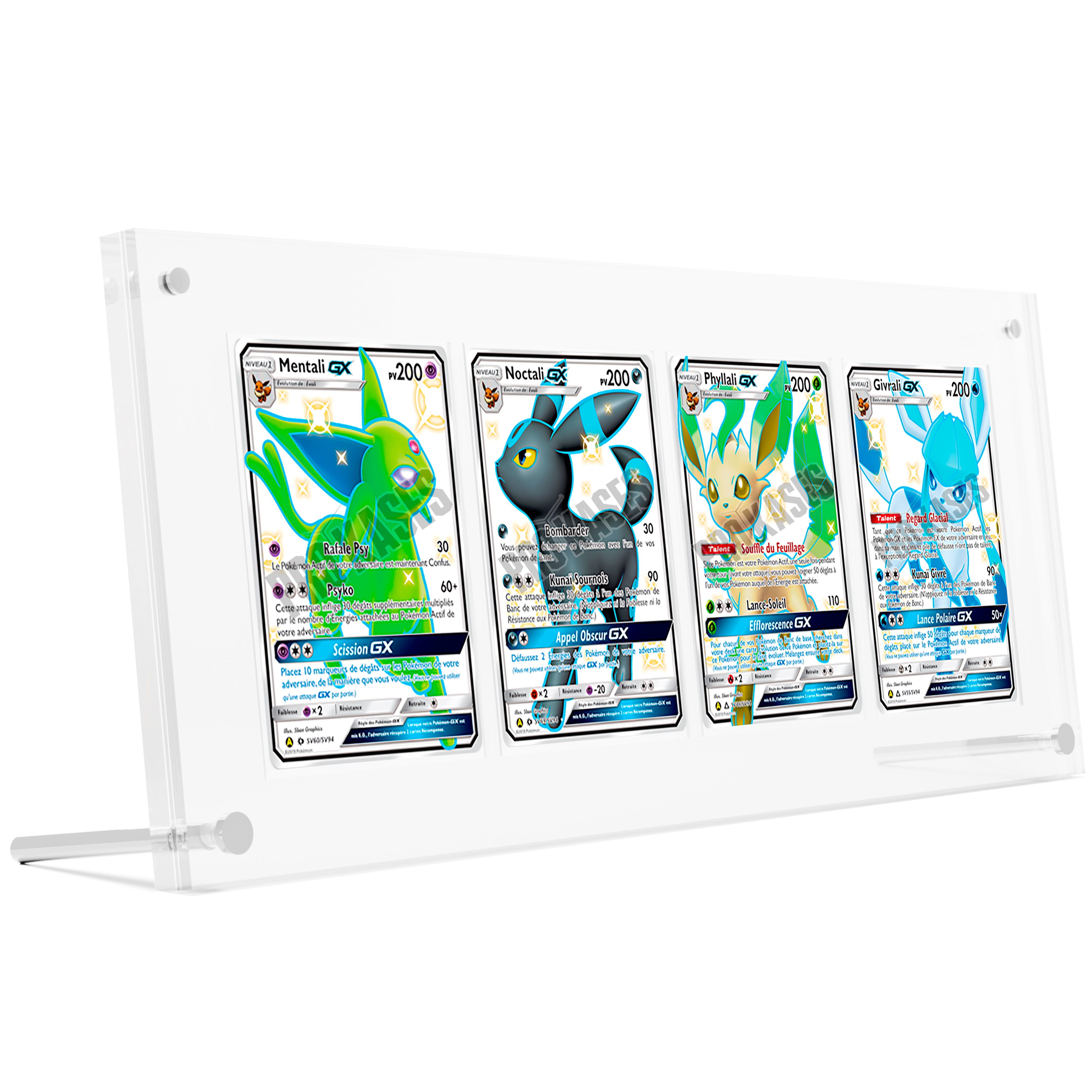 PROTECTION ACRYLIQUE POUR 4 CARTES