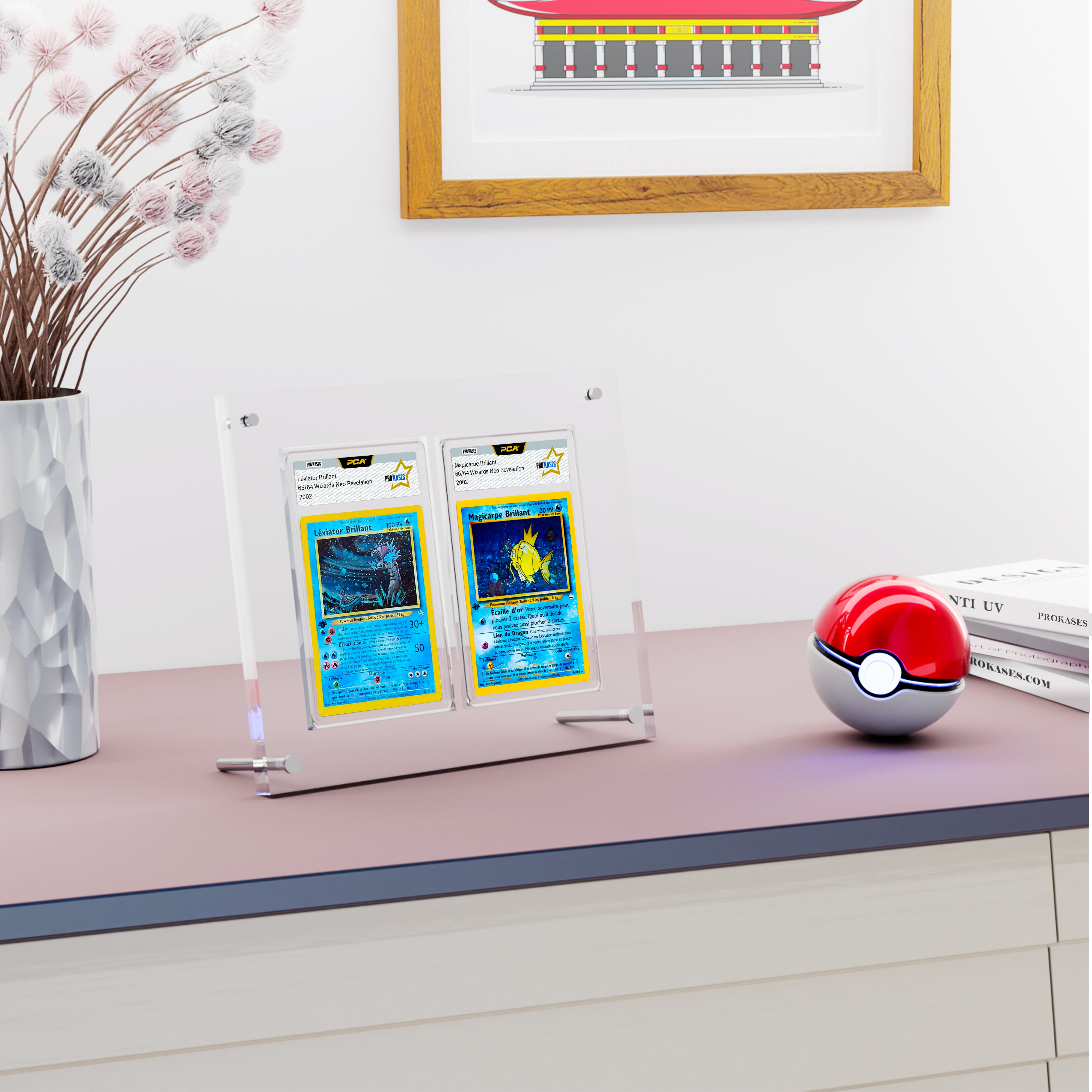 Acrylic protection for 2 PCA cards