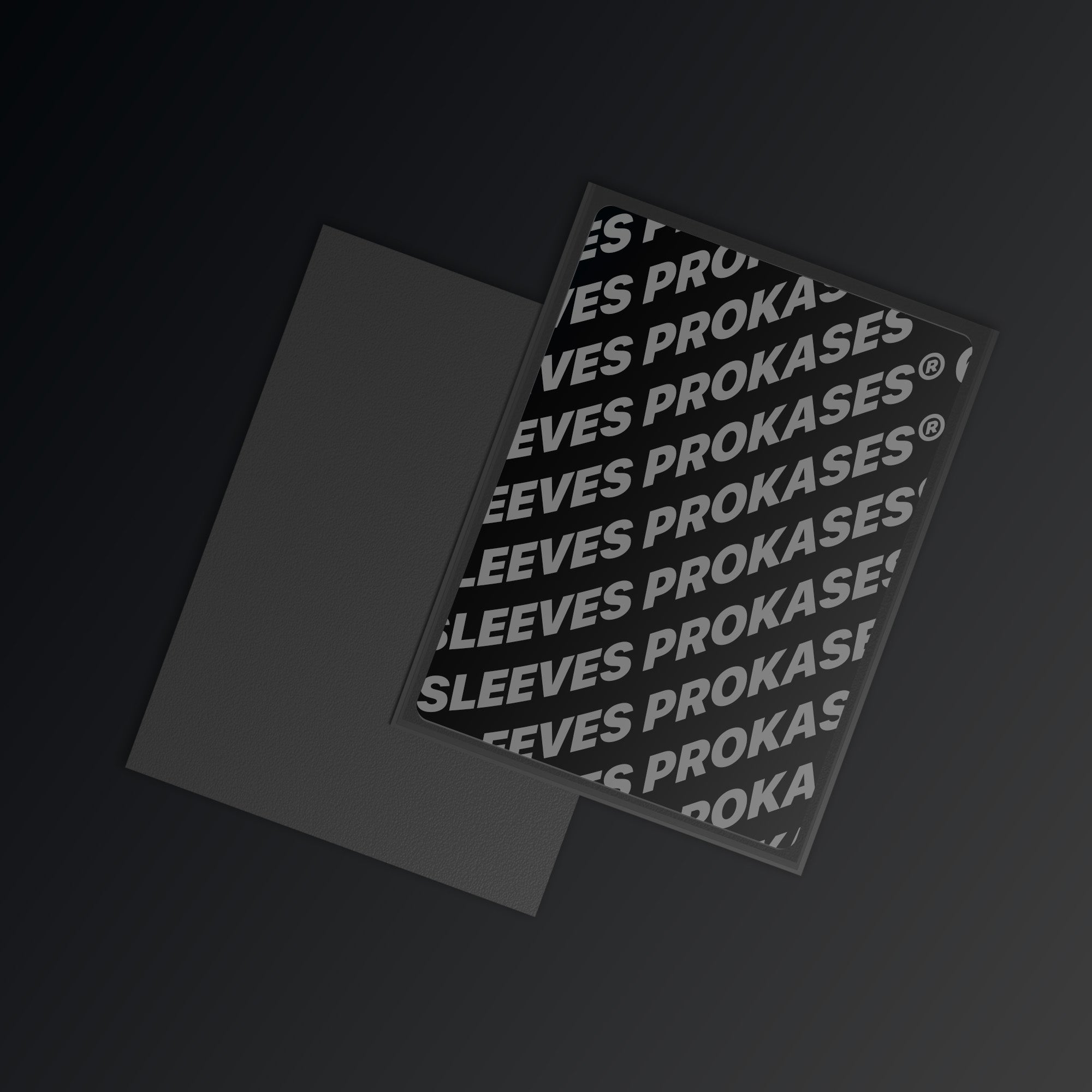 SLEEVES COULEUR NOIR 97 × 64 MM – X100
