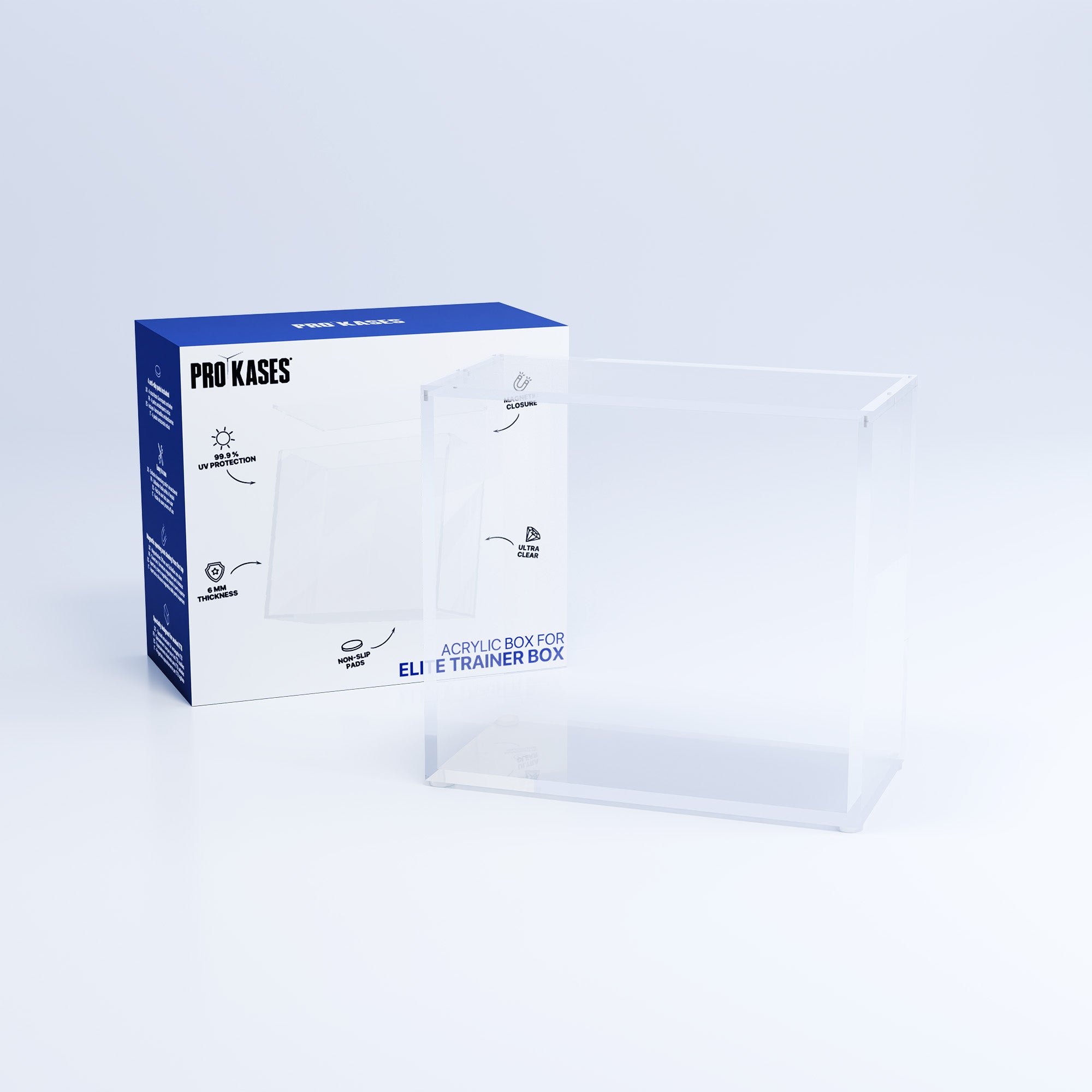 Protección Acrílica para ETB (Cajas de Entrenador Elite)