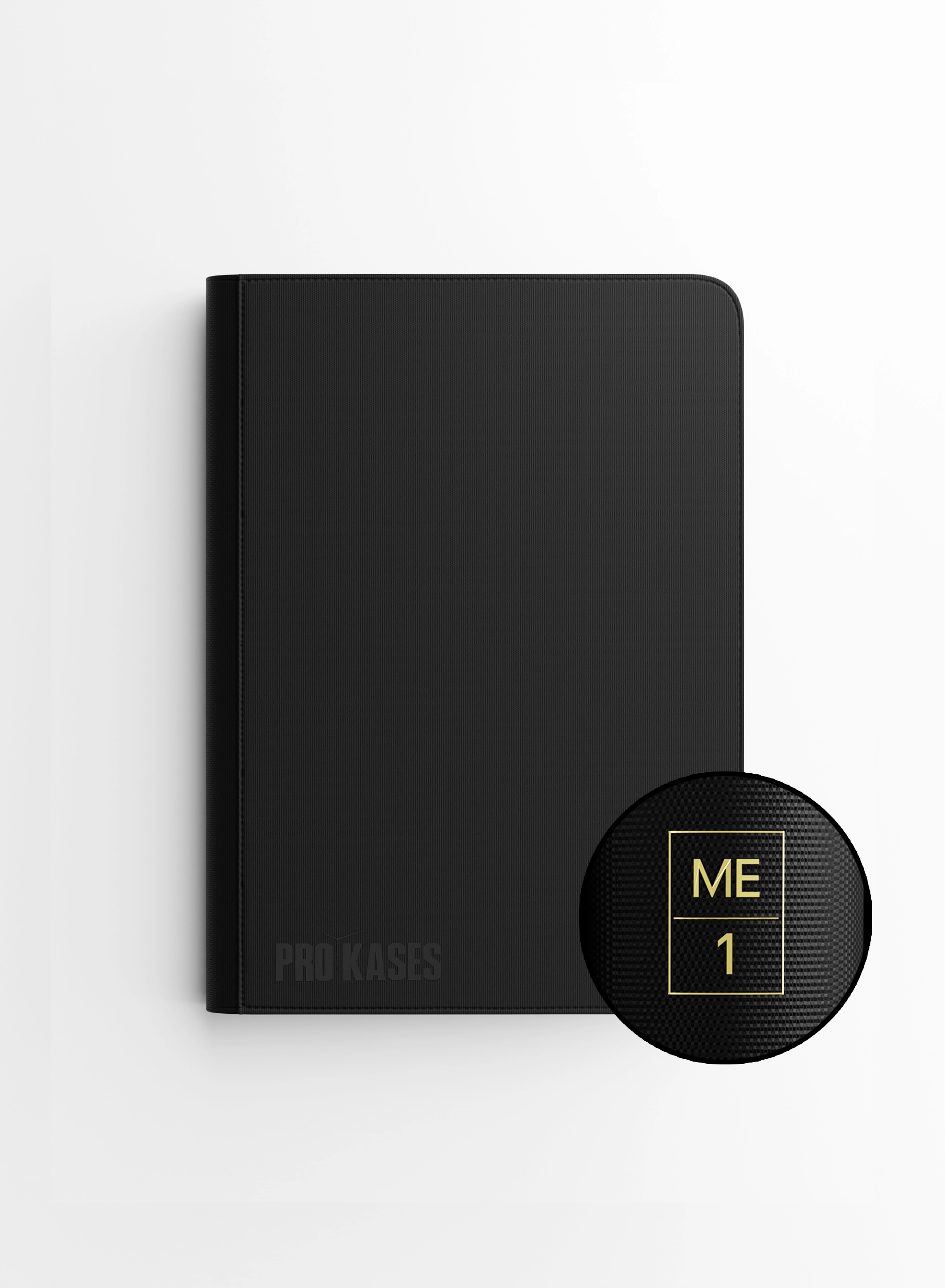 CLASSEUR ZIP ME1 NOIR 432 CARTES 3X3