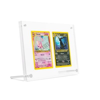 Acrylic protection for 2 cards