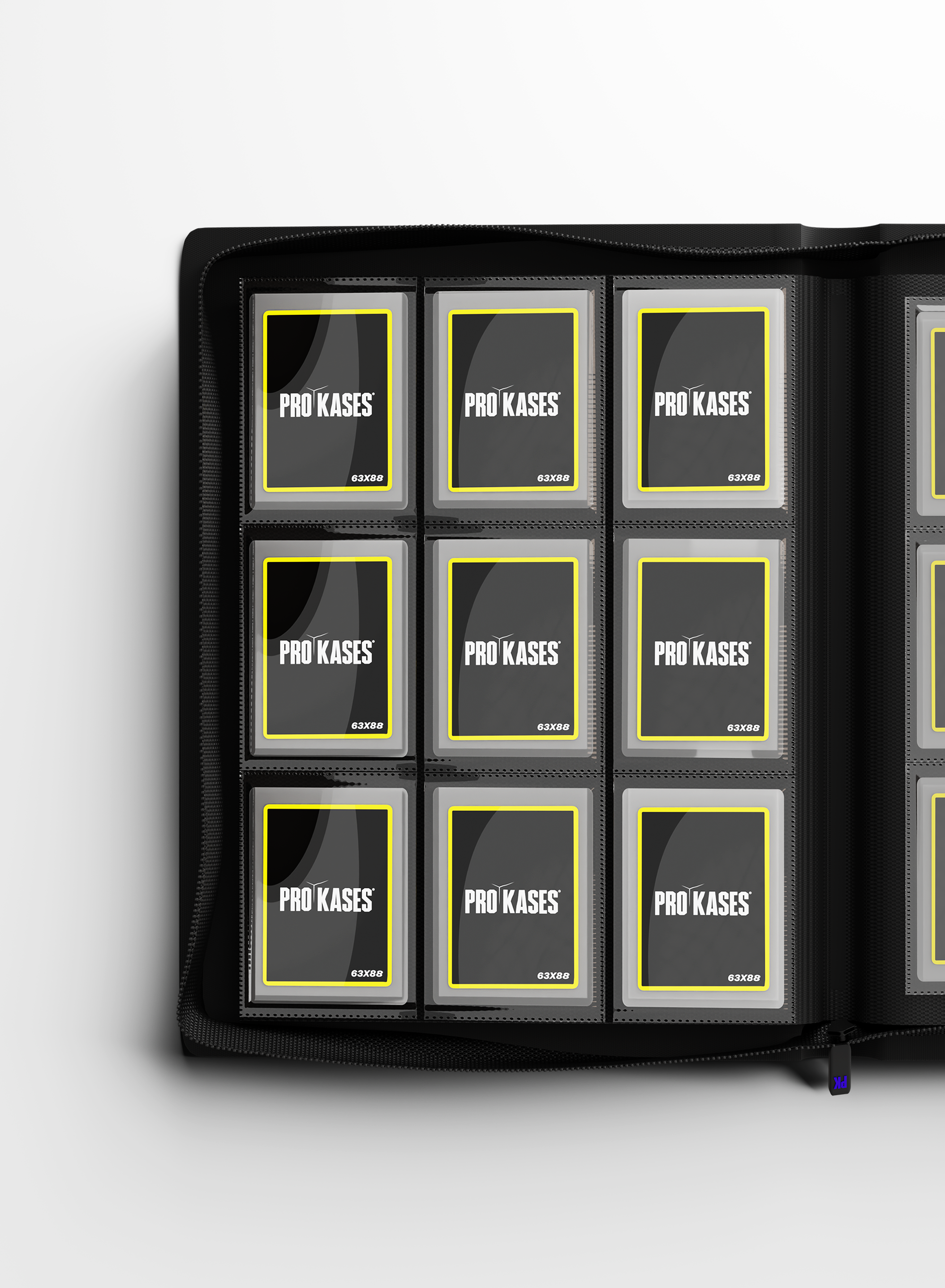 CLASSEUR 288 TOPLOADERS NOIR 3X3