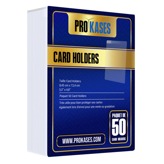 Card Holder semi-rigides / x50