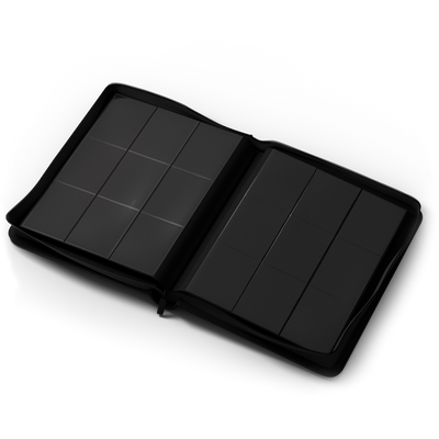 CLASSEUR 288 TOPLOADERS  3X3｜NOIR