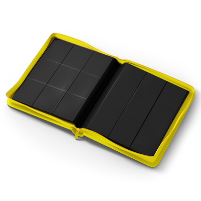 CLASSEUR 288 TOPLOADERS  3X3｜JAUNE