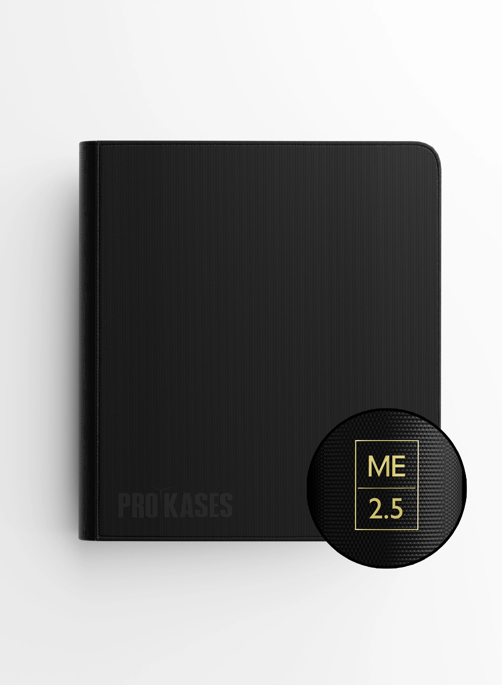 Classeur Prokases noir et or – ME2.5 – 576 cartes – 12 poches (4×3) pour cartes à collectionner Ascended Heroes