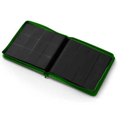 CLASSEUR 576 CARTES 3X4｜VERT