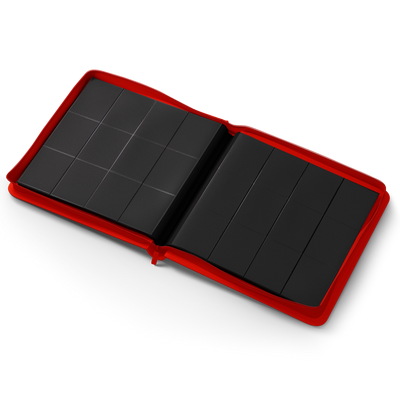 CLASSEUR 576 CARTES 3X4｜ROUGE
