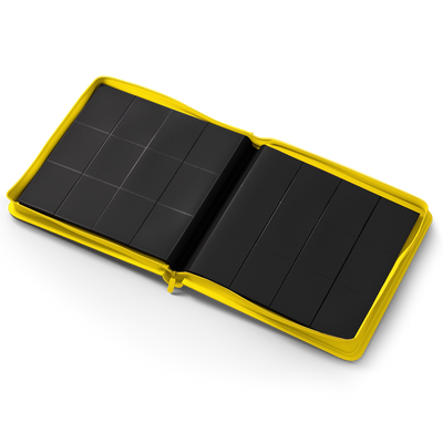 CLASSEUR 576 CARTES 3X4｜JAUNE