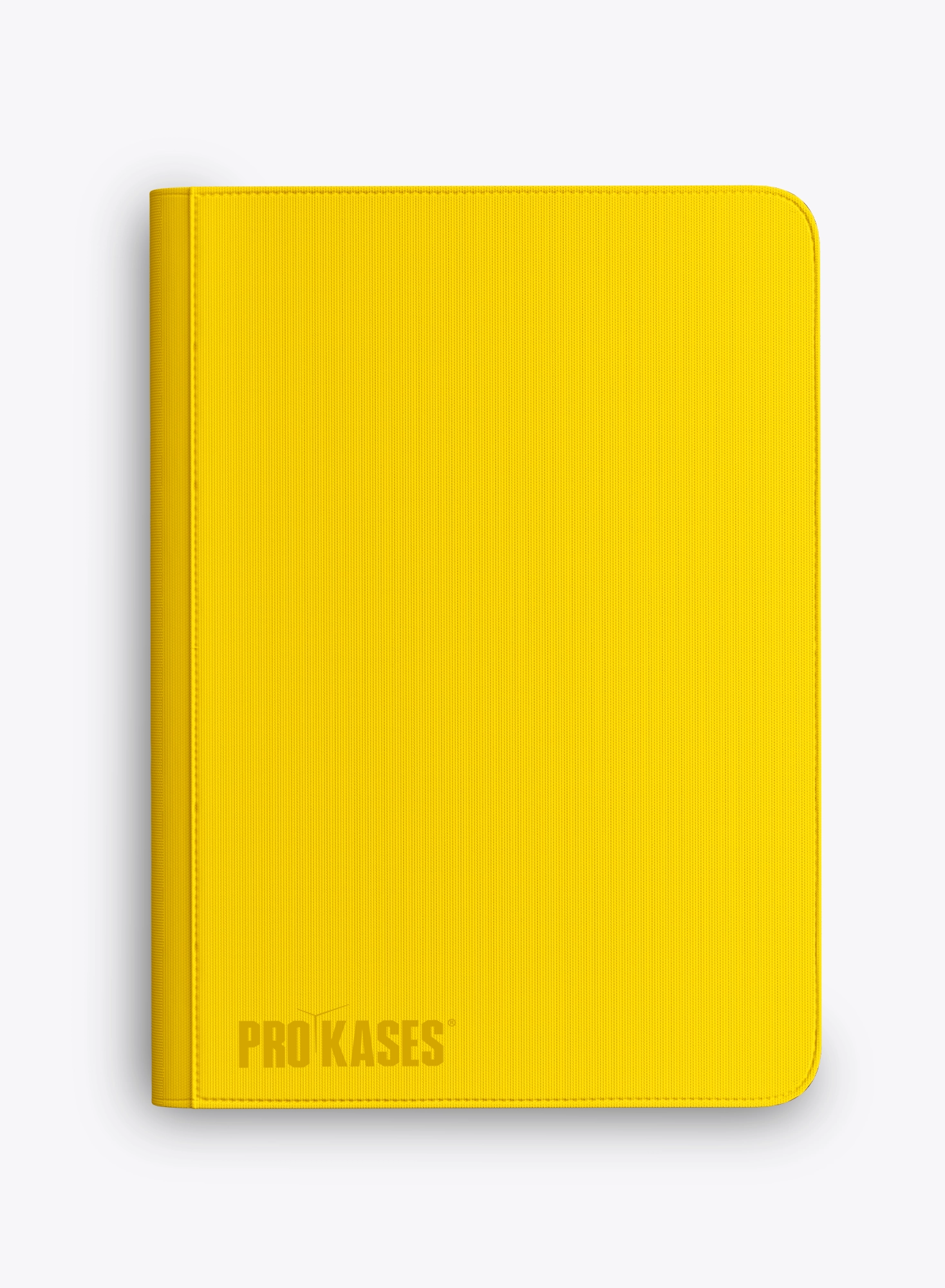 Classeur 288 toploaders Prokases jaune – 3x3, 9 pockets, cartes à collectionner