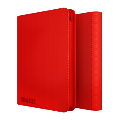CLASSEUR 288 TOPLOADERS  3X3｜ROUGE