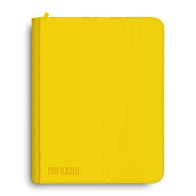 CLASSEUR 288 TOPLOADERS  3X3｜JAUNE