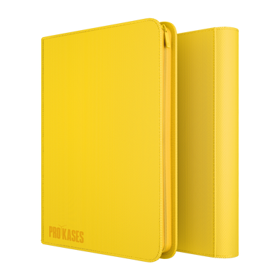 CLASSEUR 288 TOPLOADERS  3X3｜JAUNE