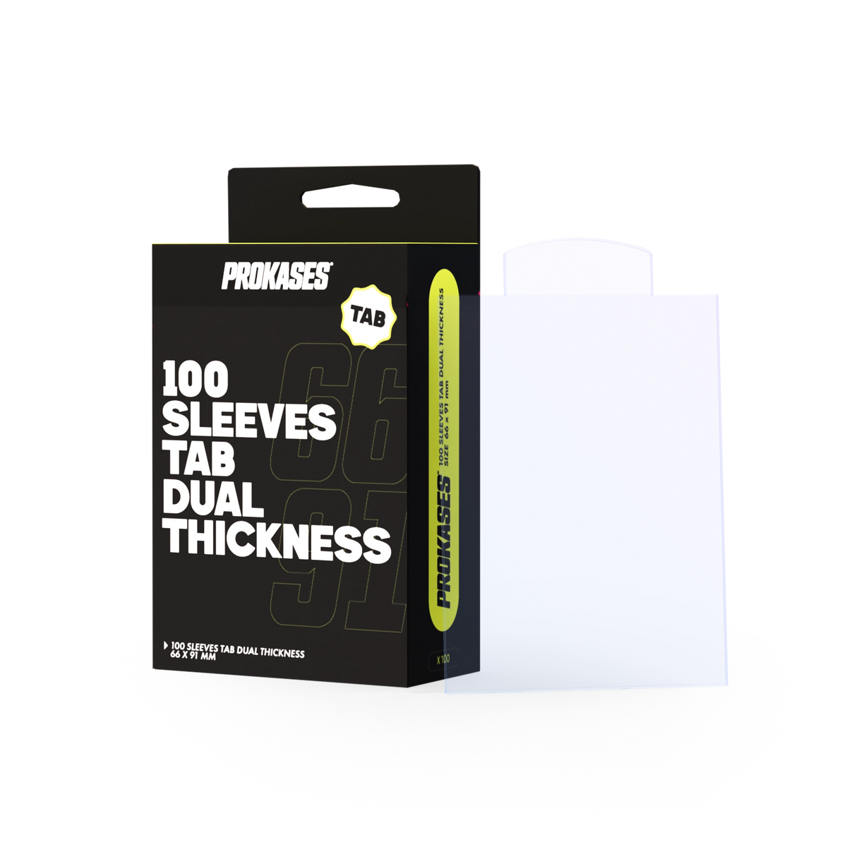 SLEEVES TAB DUAL THICKNESS｜X100
