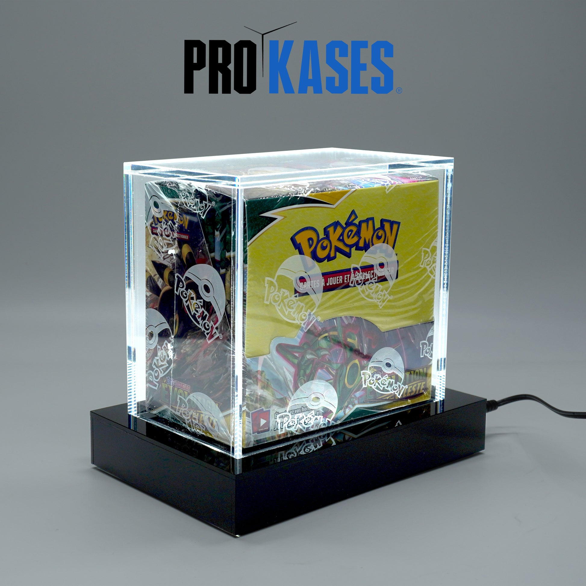 Protection en Acrylique pour Booster Box Pokémon –